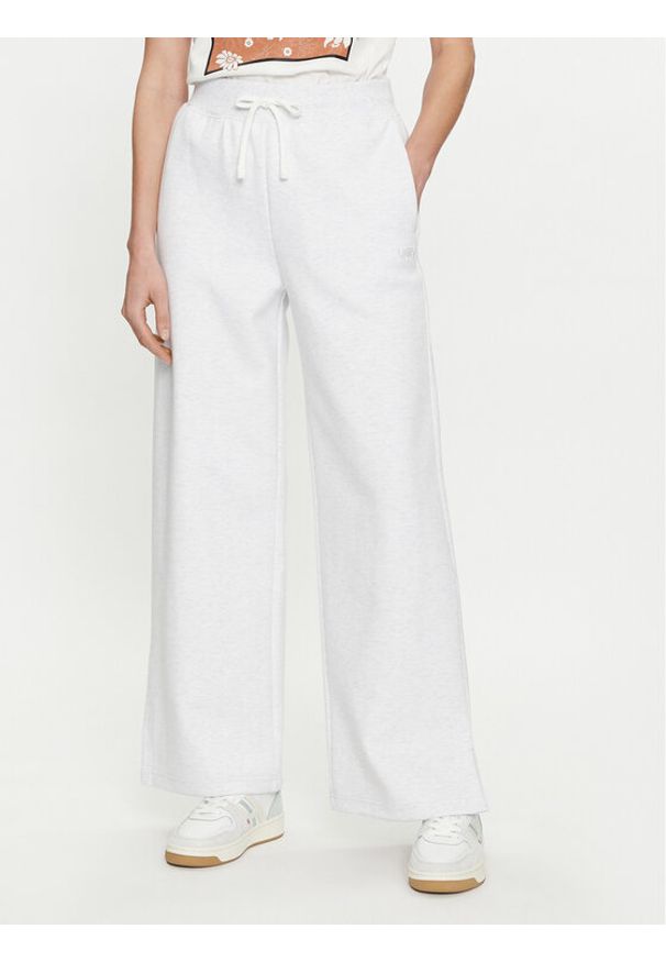 Vans Spodnie dresowe Elevated Double Knit Sweatpant VN000G9R Biały Regular Fit. Kolor: biały. Materiał: syntetyk