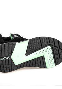 Geox Sneakersy "T02 A" | T94BUA 02214 | T02 A | Kobieta | Czarny, Zielony. Kolor: czarny, zielony, wielokolorowy. Materiał: materiał, skóra #5