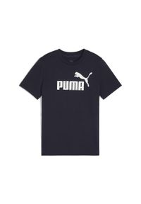 Koszulka Puma Ess No. 1 Logo Tee B, Dzieci. Kolor: niebieski. Materiał: bawełna, materiał
