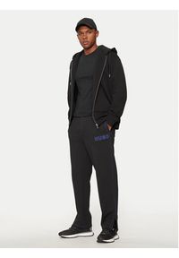 Hugo Spodnie dresowe 50521720 Czarny Regular Fit. Kolor: czarny. Materiał: bawełna #2