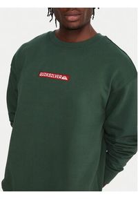 Quiksilver Bluza Dna EQYFT05120 Zielony Oversize. Kolor: zielony. Materiał: bawełna #4