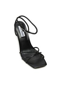 Steve Madden Sandały Slayed SM11002948 Czarny. Kolor: czarny. Materiał: skóra, zamsz #8