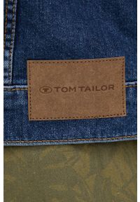 Tom Tailor kurtka jeansowa męska kolor granatowy przejściowa. Okazja: na co dzień. Kolor: niebieski. Materiał: jeans. Styl: casual