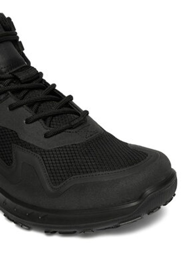 ecco - ECCO Trekkingi Ult-Trn 82432451094 Czarny. Kolor: czarny. Materiał: materiał. Sport: turystyka piesza