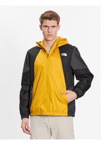 The North Face Wiatrówka Farside NF0A493E Żółty Regular Fit. Kolor: żółty. Materiał: syntetyk