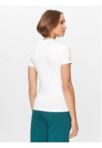 Puma T-Shirt Classics 535610 Biały Tight Fit. Kolor: biały. Materiał: bawełna #4