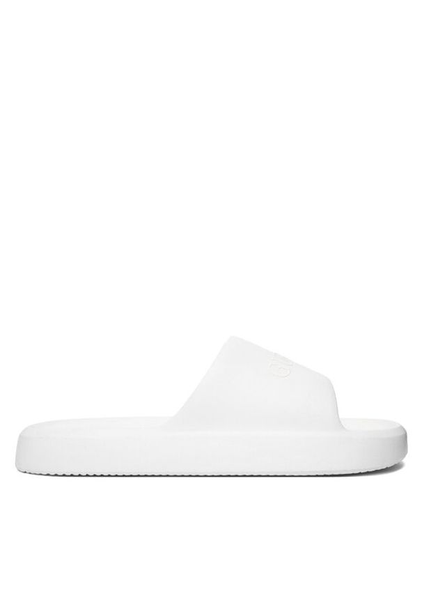 Guess Klapki F6GZ04 BB00F Biały. Kolor: biały. Materiał: syntetyk