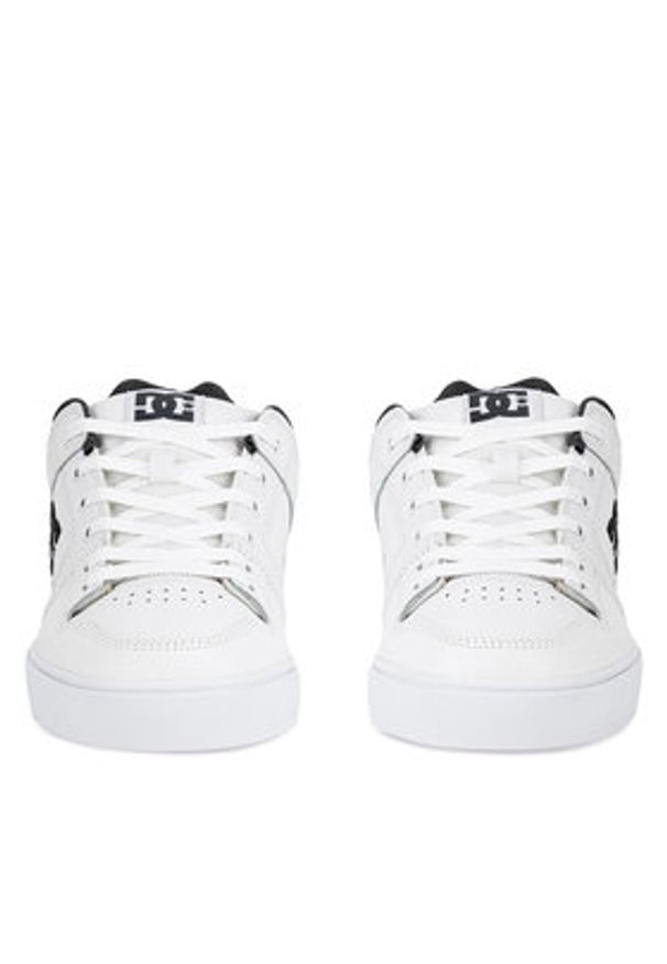 DC Sneakersy PURE 300660-HBW Biały. Kolor: biały. Materiał: skóra