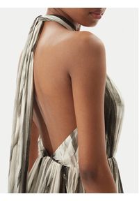 Elisabetta Franchi Sukienka letnia ABR4752E2 E84 Czarny Regular Fit. Kolor: czarny. Materiał: syntetyk. Sezon: lato #4