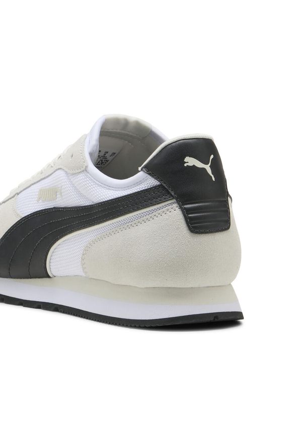Puma - Sneakersy unisex ST MILER PUMA White Black Vapor Gray. Kolor: czarny, szary, biały, wielokolorowy. Materiał: zamsz. Szerokość cholewki: normalna. Sport: turystyka piesza