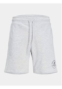 Jack & Jones - Jack&Jones Szorty sportowe Swift 12249922 Biały Comfort Fit. Kolor: biały. Materiał: bawełna. Styl: sportowy #3