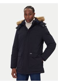 Guess Kurtka puchowa M5BL2G W2712 Granatowy Regular Fit. Kolor: niebieski. Materiał: syntetyk