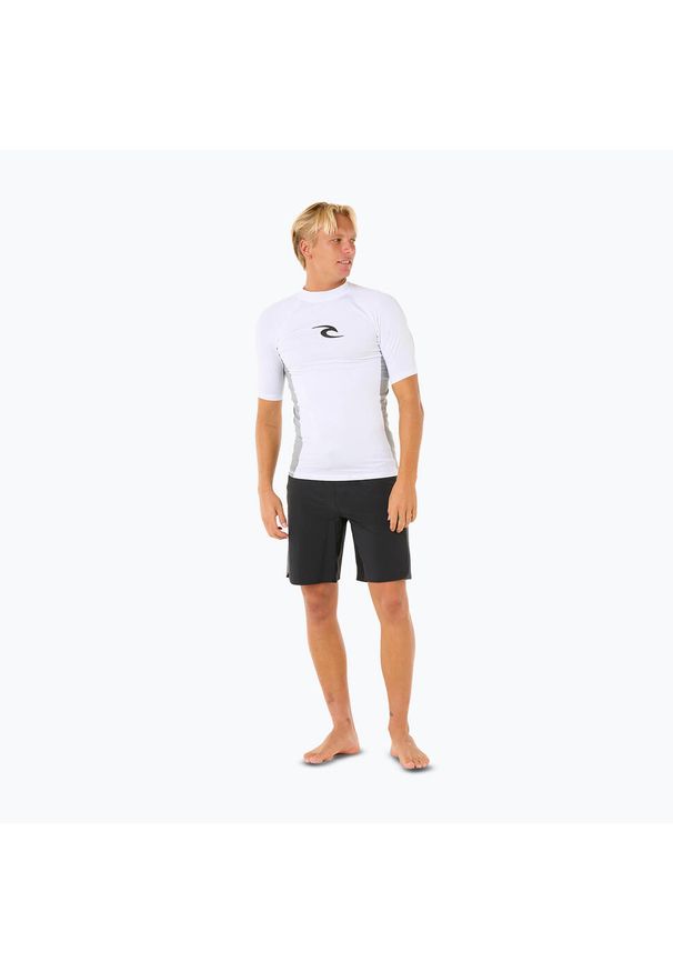 RIPCURL - Koszulka do pływania męska Rip Curl Waves UPF Performance. Kolor: biały