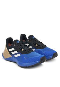 Adidas - adidas Buty do biegania Terrex Soulstride RAIN.RDY Trail JR7068 Niebieski. Kolor: niebieski. Materiał: materiał. Model: Adidas Terrex