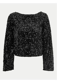 JDY Bluzka Sara 15337655 Czarny Regular Fit. Kolor: czarny. Materiał: syntetyk #7