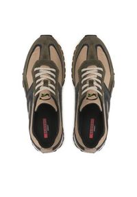 Lloyd Sneakersy Armand 22-623-11 Khaki. Kolor: brązowy. Materiał: zamsz, skóra #5