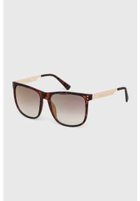 Guess okulary przeciwsłoneczne męskie kolor brązowy. Kolor: brązowy #2