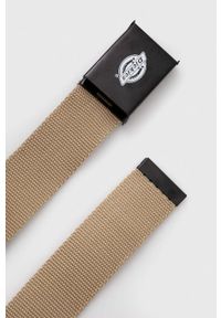 Dickies pasek męski kolor beżowy. Kolor: beżowy #2