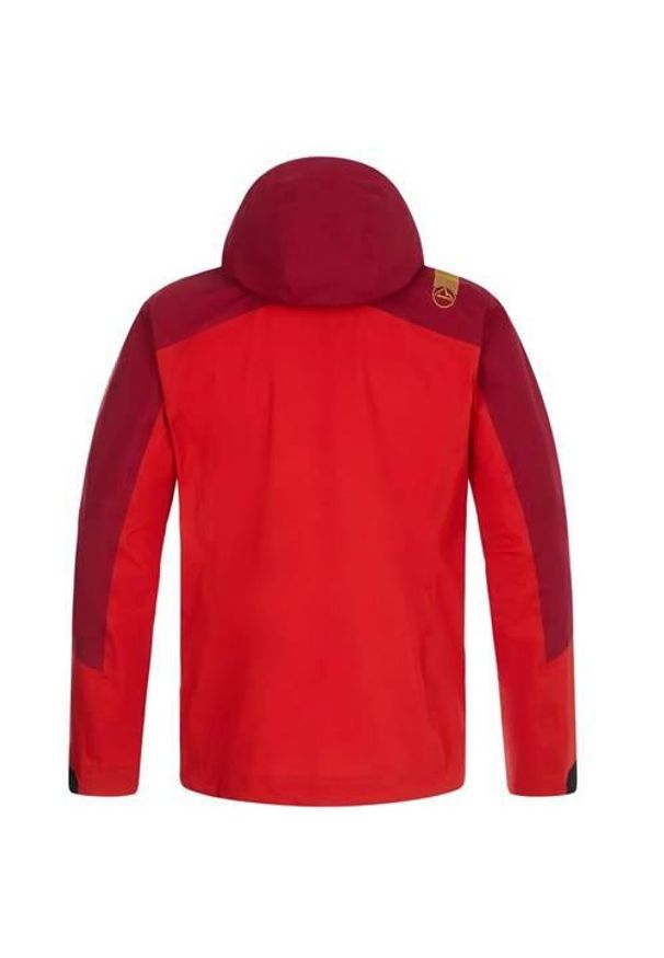 LA SPORTIVA - Kurtka przeciwdeszczowa z membraną męska La Sportiva Northstar Evo Shell. Kolor: czerwony. Materiał: syntetyk