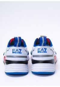 Sneakersy męskie białe EA7 Emporio Armani X8X070 XK165 Q604. Okazja: do pracy, na spacer, na co dzień. Kolor: biały. Sport: turystyka piesza #4