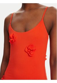 BARDOT - Bardot Sukienka wieczorowa Lanae 59301DB Koralowy Regular Fit. Kolor: pomarańczowy. Materiał: syntetyk. Styl: wizytowy #4