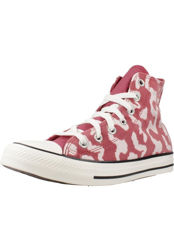 Tenisówki Converse Model Chuck Taylor All Star Hi Kolor Nadruk Zwierzęcy. Kolor: wielokolorowy. Materiał: tkanina. Wzór: motyw zwierzęcy, nadruk