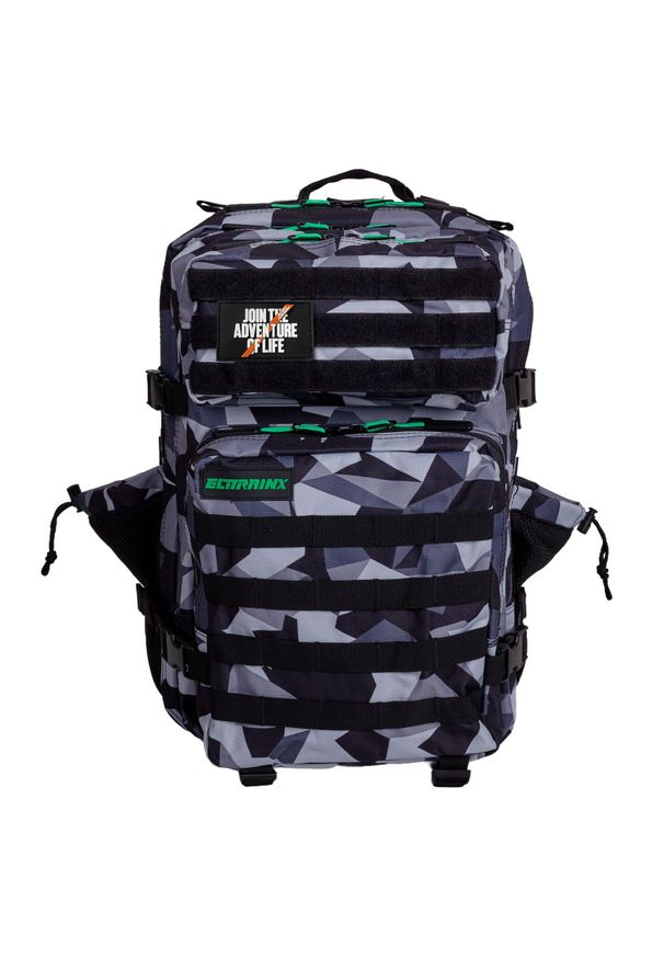 ELITEX TRAINING - Plecak do CrossTraining i podróży ELITRAINX V1 45L. Kolor: szary, czarny, wielokolorowy, biały. Styl: sportowy