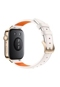 HUAWEI - Smartwatch Huawei Watch Fit 3 Biały skórzany. Rodzaj zegarka: smartwatch. Kolor: biały. Materiał: skóra. Styl: elegancki, wakacyjny, sportowy #5