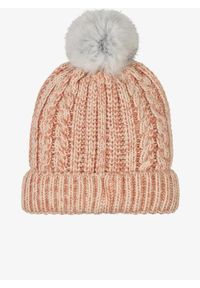 Czapka zimowa damska Smartwool Ski Town Hat - almond. Kolor: beżowy. Sezon: zima