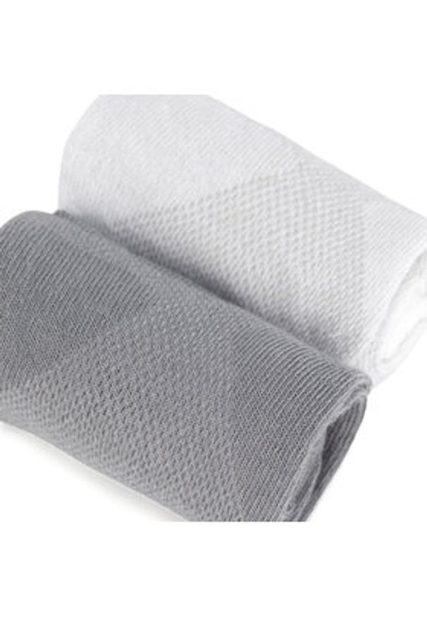Reebok Zestaw 2 par niskich skarpet unisex R0403-SS24 (2-pack) Biały. Kolor: biały. Materiał: syntetyk