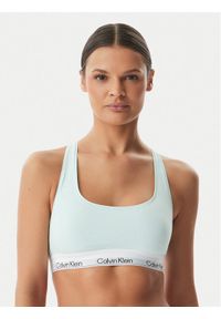 Calvin Klein Underwear Biustonosz top LV00QF8493 Zielony jasny. Kolor: zielony. Materiał: bawełna #1