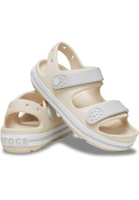 Sandały dziecięce Crocs CROCBAND CRUISER. Kolor: biały, żółty, wielokolorowy