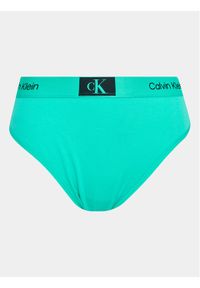 Calvin Klein Underwear Stringi 000QF7227E Niebieski. Kolor: niebieski. Materiał: bawełna