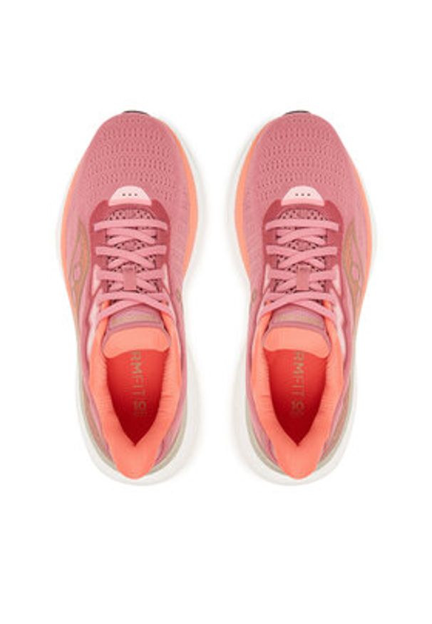 Saucony Buty do biegania Triumph 23 S11023 Różowy. Kolor: różowy. Materiał: materiał