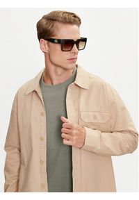 Calvin Klein Jeans Okulary przeciwsłoneczne CKJ23622S Khaki. Kolor: brązowy