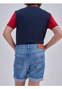 Big-Star - Szorty chłopięce jeansowe Matt 305. Kolor: niebieski. Materiał: jeans. Sezon: lato, wiosna. Styl: młodzieżowy, sportowy, klasyczny