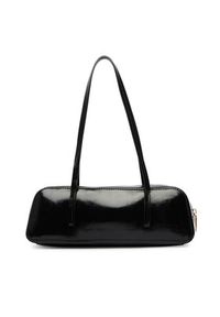 Calvin Klein Torebka Foil Logo Glossy Bauletto LV04F3638G Czarny. Kolor: czarny. Materiał: skórzane #3