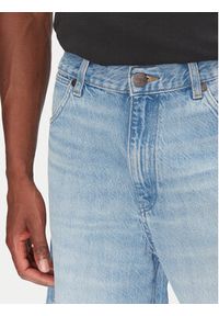 Wrangler Szorty jeansowe Frontier 112362492 Niebieski Relaxed Fit. Kolor: niebieski. Materiał: bawełna #4