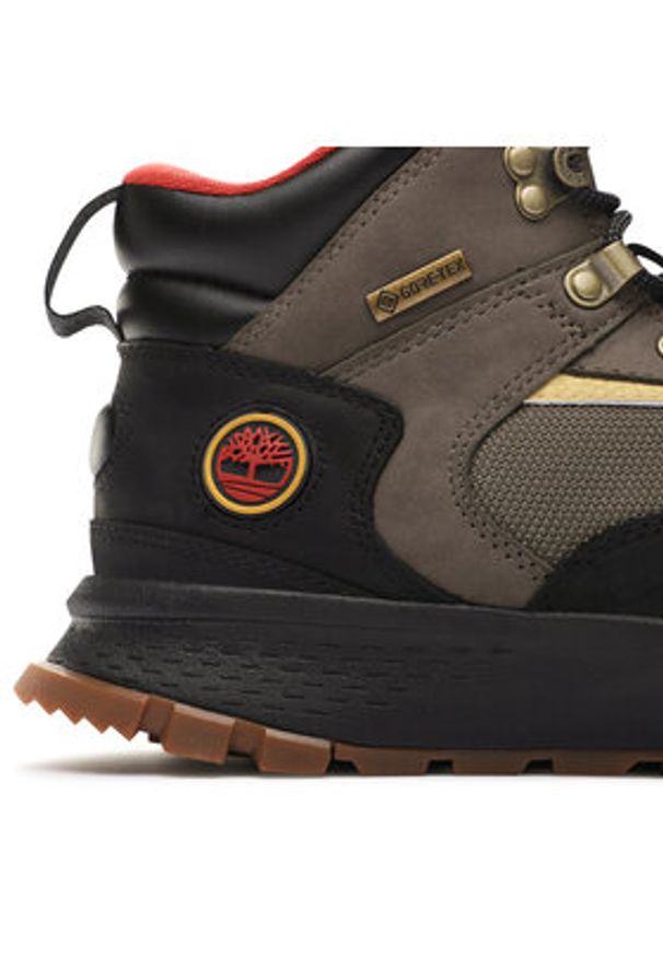 Timberland Trapery Mt Lincoln Mid Gtx GORE-TEX TB0A61HV0151 Czarny. Kolor: czarny. Materiał: skóra