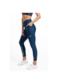 ROUGH RADICAL - Legginsy fitness damskie Rough Radical Speed X. Kolor: niebieski. Sport: fitness