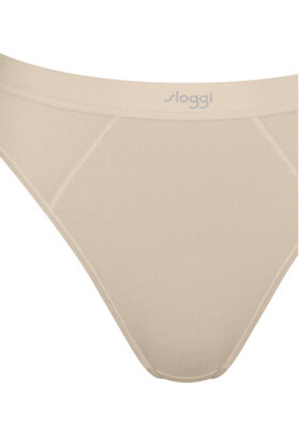 Sloggi Figi klasyczne Ever Ease 10219658 Beżowy. Kolor: beżowy. Materiał: bawełna