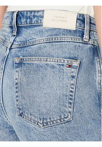 TOMMY HILFIGER - Tommy Hilfiger Szorty jeansowe Lyra WW0WW40213 Niebieski Regular Fit. Kolor: niebieski. Materiał: bawełna