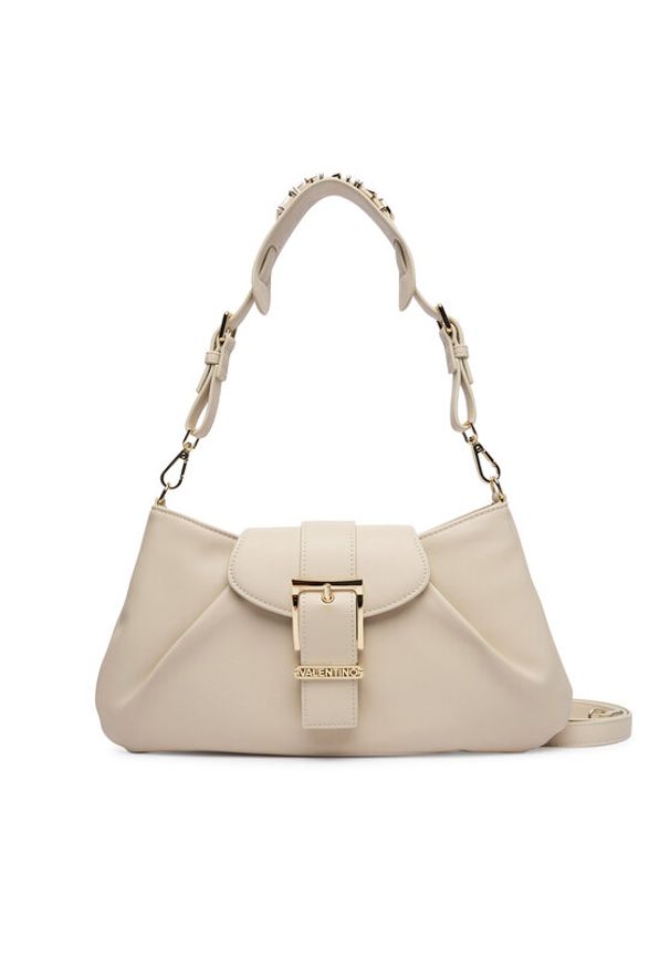 VALENTINO - Valentino Torebka Cassandra VBS9TF13 Écru. Kolor: kremowy. Materiał: skórzane