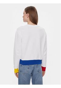 United Colors of Benetton - United Colors Of Benetton Bluza 3J68D1069 Biały Regular Fit. Kolor: biały. Materiał: bawełna #3