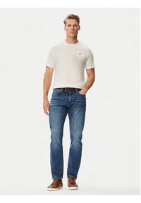 Beverly Hills Polo Club T-Shirt P-SS26M-TS450030WHT Biały Regular Fit. Typ kołnierza: polo. Kolor: biały. Materiał: bawełna #2