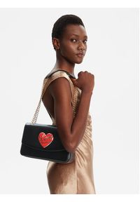 Love Moschino - LOVE MOSCHINO Torebka JC4184PP1NLP0000 Czarny. Kolor: czarny. Materiał: skórzane #6
