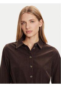 Vero Moda Sukienka koszulowa Elly 10334288 Brązowy Regular Fit. Kolor: brązowy. Materiał: syntetyk. Typ sukienki: koszulowe #5
