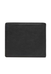 TOMMY HILFIGER - Tommy Hilfiger Duży Portfel Męski Th Corp Cc & Coin AM0AM13740 Czarny. Kolor: czarny. Materiał: skóra
