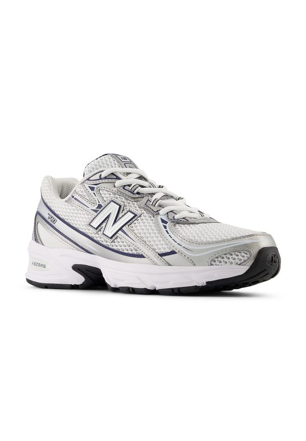 Buty unisex New Balance U740WN2 – białe. Kolor: biały. Materiał: syntetyk, materiał. Szerokość cholewki: normalna. Sezon: lato. Sport: turystyka piesza