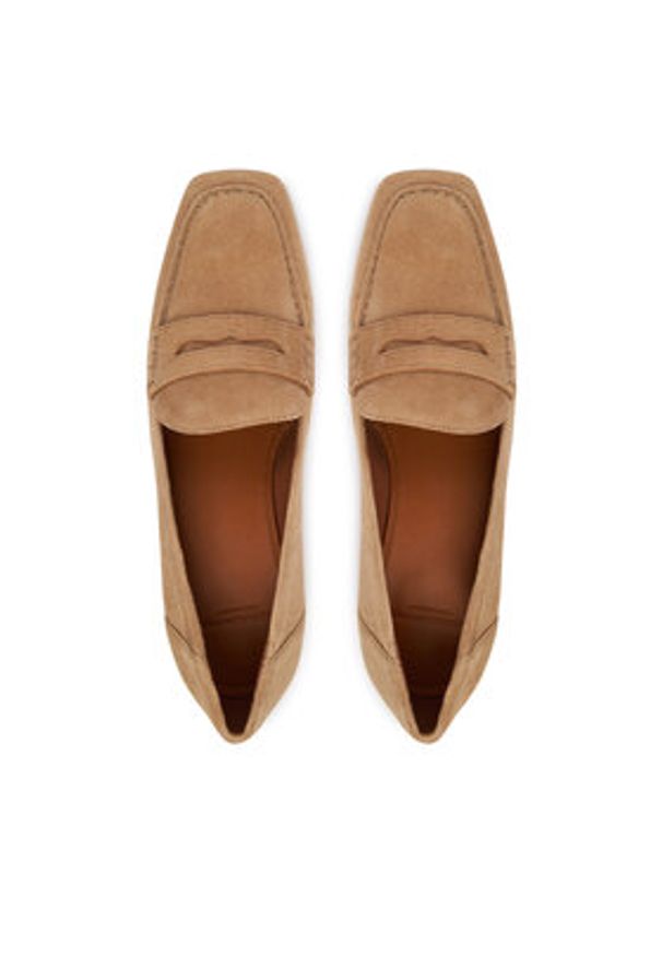 Vagabond Shoemakers Półbuty Debbi 6118-040-28 Beżowy. Kolor: beżowy. Materiał: zamsz, skóra
